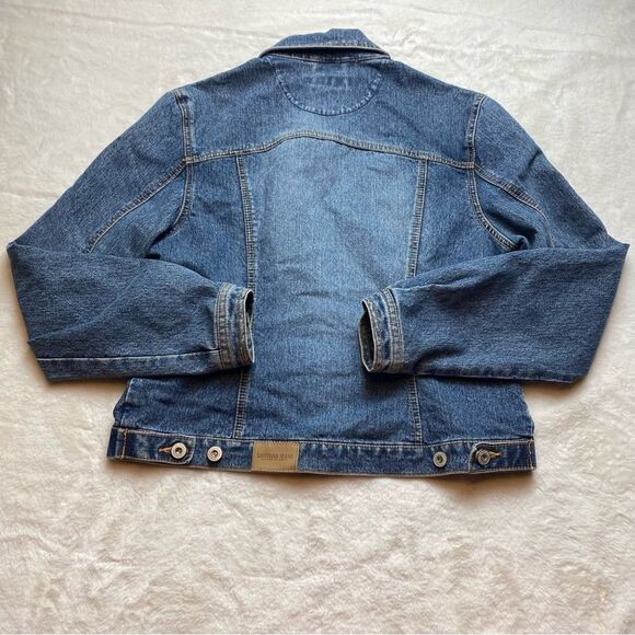 Santana Jeans Authentic Denim Jacket Size Medium - Picture 2 of 12